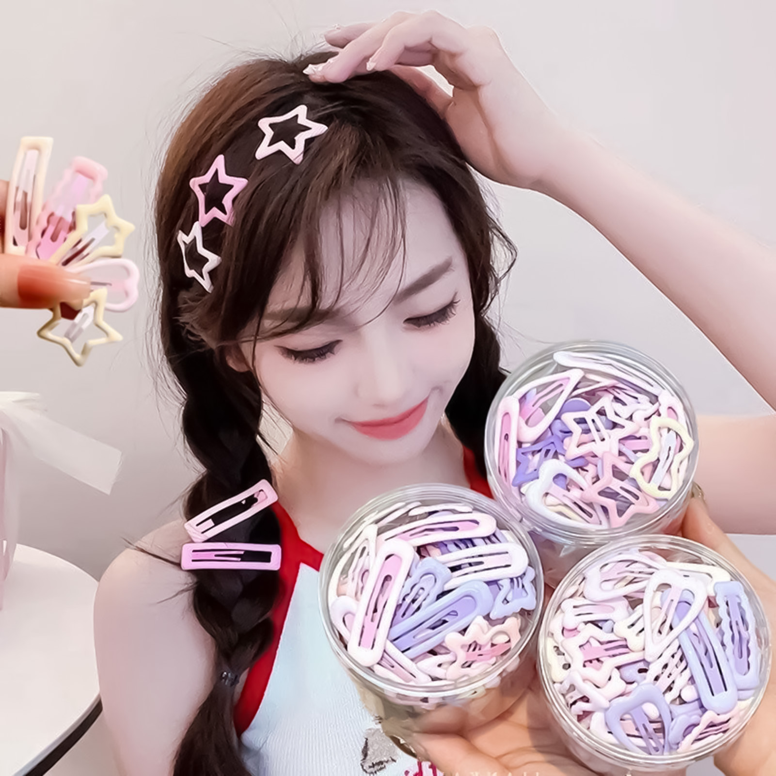3 fermagli per capelli in stil - Korean Lifestyle & Kids Boutique Photos recensione e prezzo